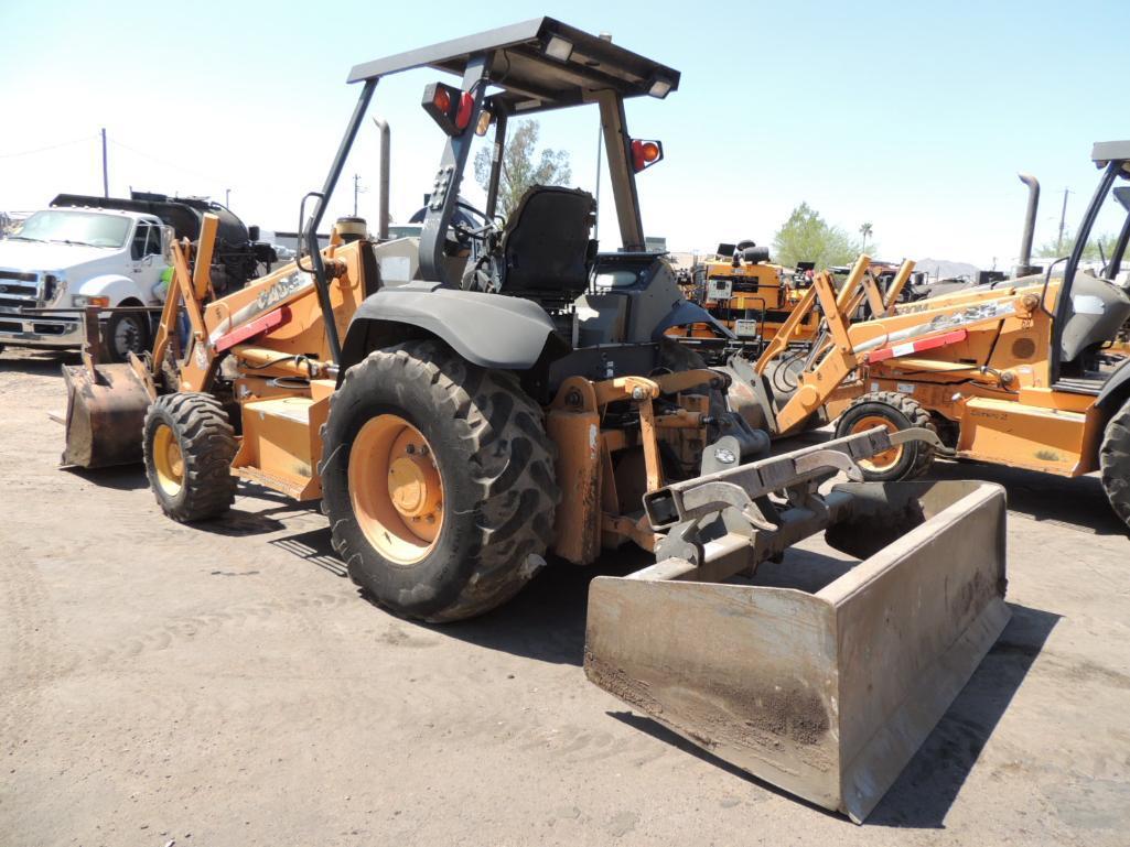 2006 Case 570 MXT Skip Loader 4x4, S/N JJG0380370, Includes Fork Attachment, 5116 Hrs. Indicated, (
