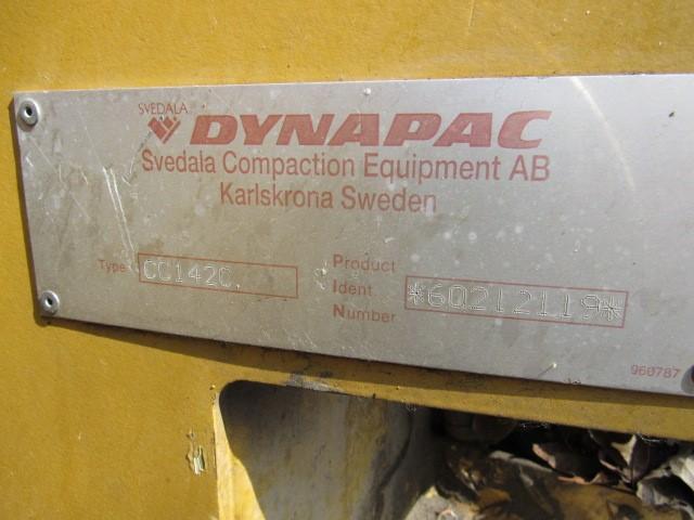 Dynapac CC14LC Compactor, 50 in. Double Smooth Drum, DEUTZ Engine Model F3L