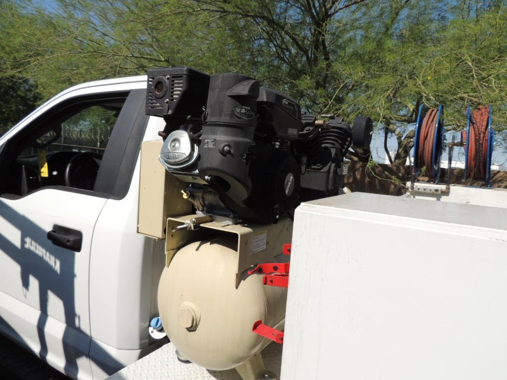 2017 Ford F450 Std. Cab 9 ft. Stahl Service Body 4x2, VIN # 1FDTF4GT8HEE58303, 6.7 Ltr. Auto