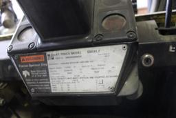 Hyster LP 8,000 lbs.  Solid Tire Forklift, Cascade Rotator, Dual Mast, 120 in., S/N D004D08909X, (60