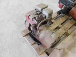LOT: (1) 8 HP Motor, (1) 5 HP Motor (condition unknown) (located Bay #1)