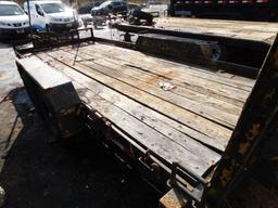 2003 Super Liner 16' x 7' Flatbed Trailer, Ramps, Dual Axle, Break Away System, VIN