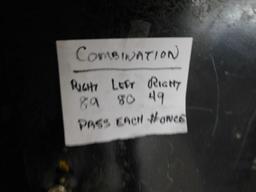 Rolling Combination Safe w/Combination