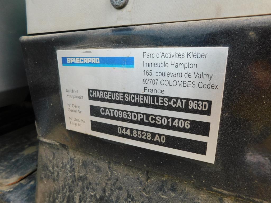 2010 Caterpillar 963D Track Loader: Powered by Cat C6.6 ACERT Engine, 189 hp (141 kw), 6 Cylinders,