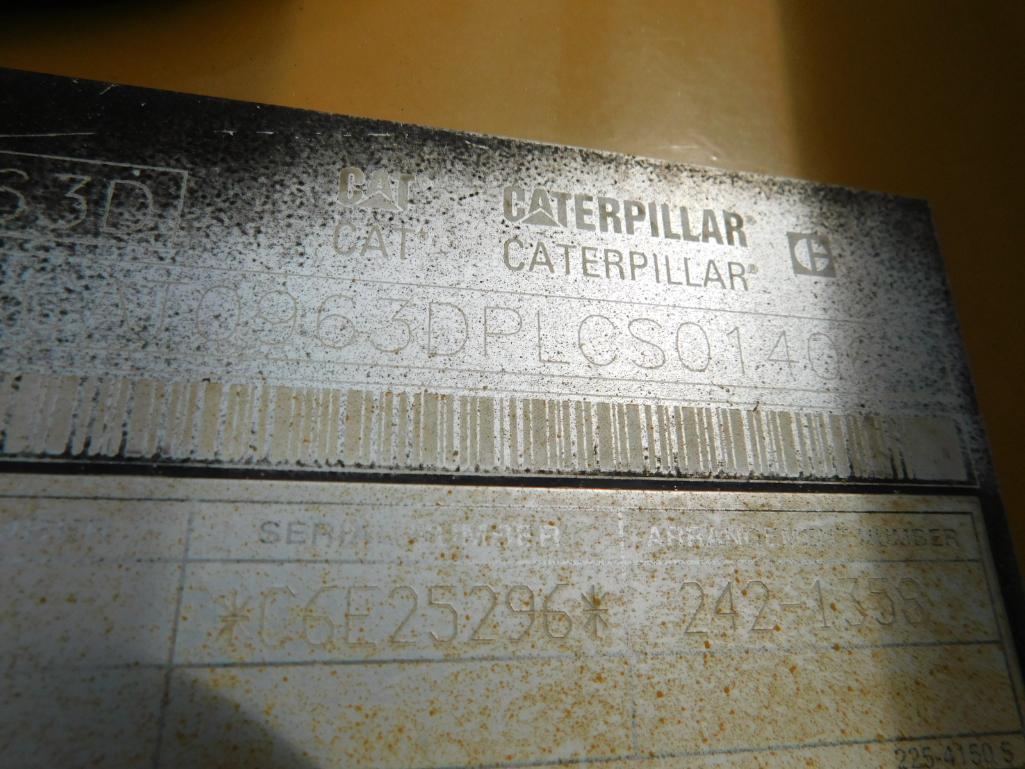 2010 Caterpillar 963D Track Loader: Powered by Cat C6.6 ACERT Engine, 189 hp (141 kw), 6 Cylinders,