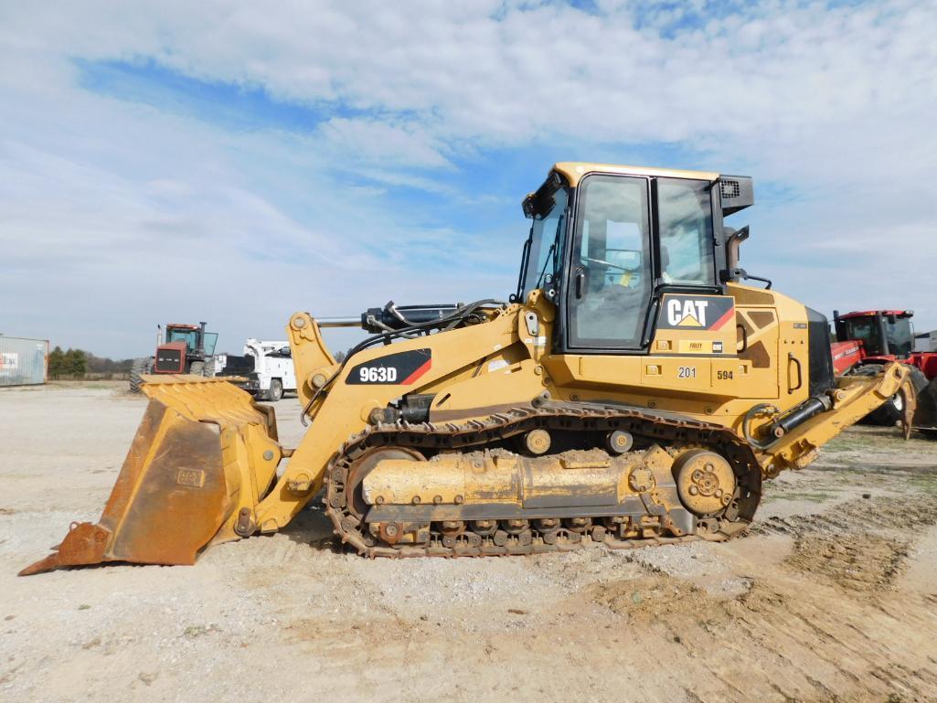 2010 Caterpillar 963D Track Loader: Powered by Cat C6.6 ACERT Engine, 189 hp (141 kw), 6 Cylinders,