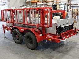 Englert FR MPL Metal Man Portable Multi Panel Roll Forming Roof Panel Machine, S/N 052203, 12' Box,