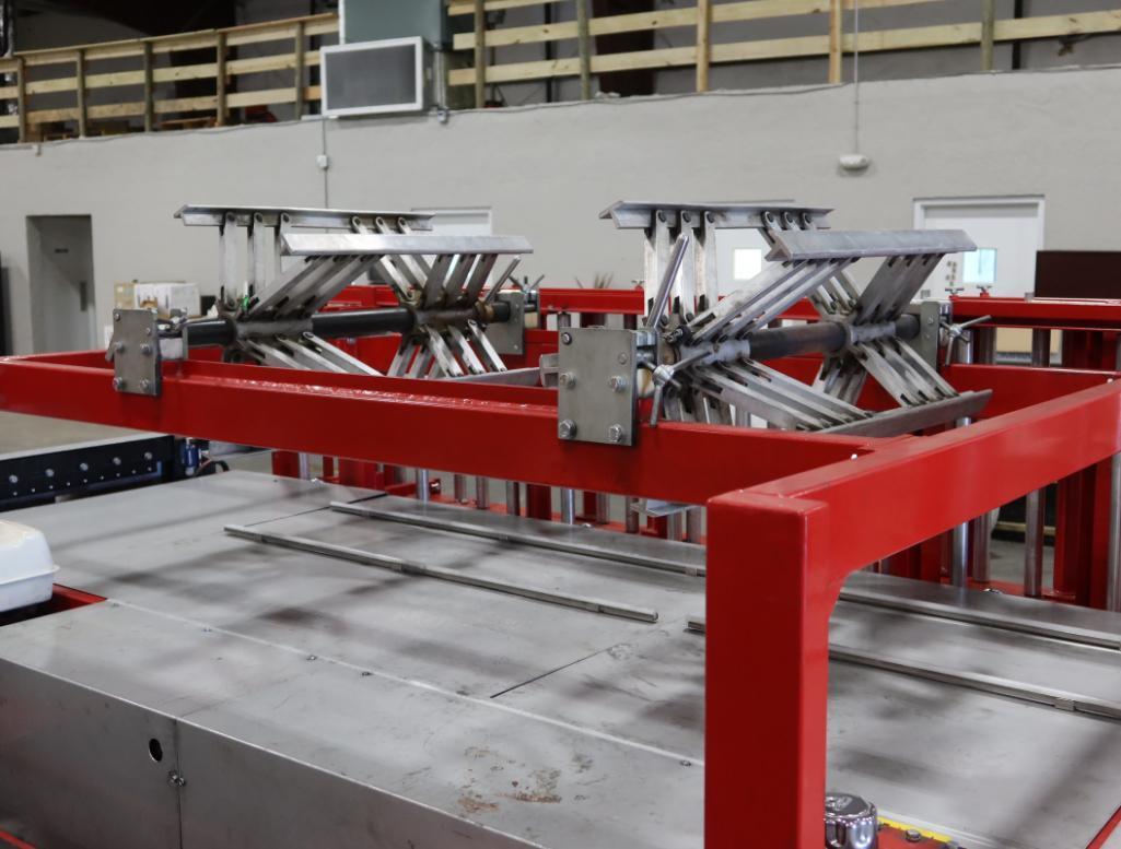 Englert FR MPL Metal Man Portable Multi Panel Roll Forming Roof Panel Machine, S/N 052203, 12' Box,