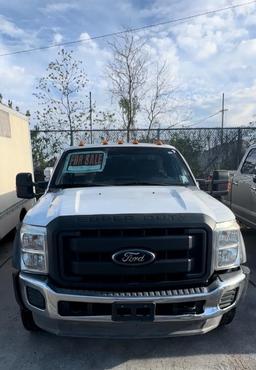 2012 Ford F450 Service Truck w/Liftgate, Ingersoll Rand Air Compressor and Fuel Tank, Drive: 4x2,