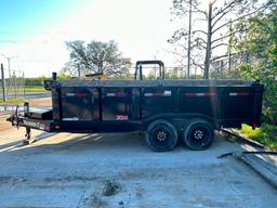 2022 Diamond C Dump Trailer, Model: LPT208 16x81, VIN: 46UFU1621N1255214, GVWR: 18,000 lbs., GAWR