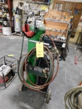 Torch Cart w/Gages, Hose & Torch (NO TANKS) (LOCATED IN MAINTENANCE AREA)