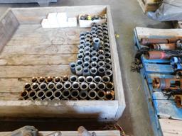 LOT: (5) Pallets of Mule Shoes, Carbide Sleeves, Float Valves, Assorted Mud Parts