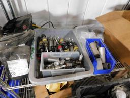 LOT: (2) Racks w/String Line End Caps & Accessories, O-Rings