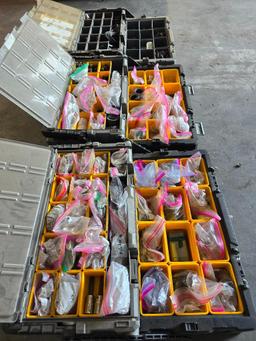 LOT: (3) MWD Field Resupply Tackle Boxes w/Assorted Carbide (LOCATED IN CORPUS CHRISTI, TX)