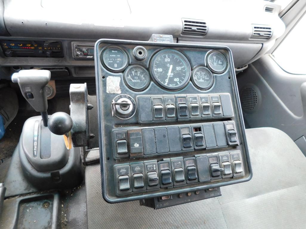 2005 GMC W-5500 Sweeper Truck, VIN J8DE5B16257901874, Automatic Transmission, Isuzu 4HKITC Turbo