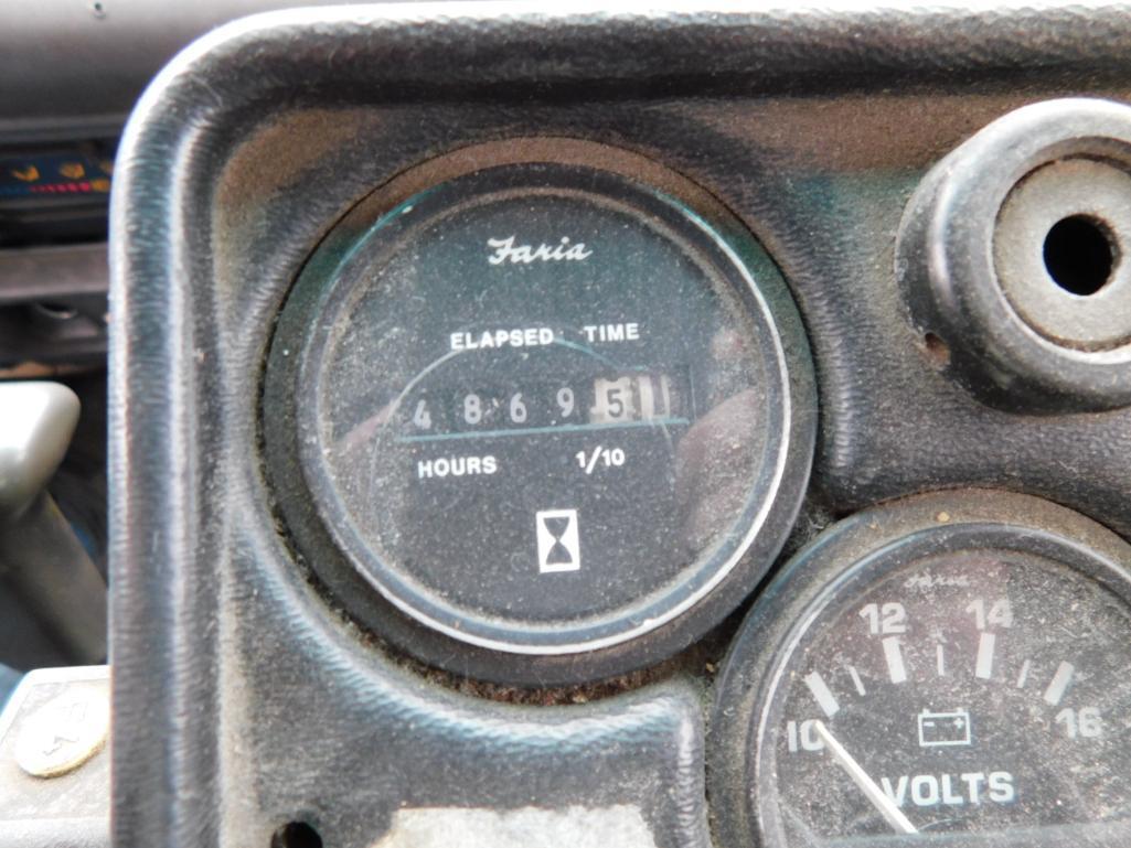 2005 GMC W-5500 Sweeper Truck, VIN J8DE5B16257901874, Automatic Transmission, Isuzu 4HKITC Turbo