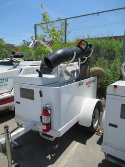 Madvac 61-D Litter Picker, Diesel Engine, Trailer Mounted, S/N 11272, 11 Hours Indicated