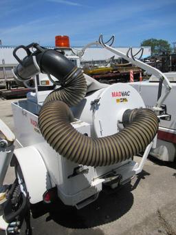 Madvac 61-D Litter Picker, Diesel Engine, Trailer Mounted, S/N 11272, 11 Hours Indicated