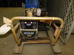 LOT: (1) Kohler 225 Generator, Model 2250, 2.25 KVA (CORD REEL DOESN'T PULL), (1) Surge Portable