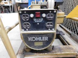 LOT: (1) Kohler 225 Generator, Model 2250, 2.25 KVA (CORD REEL DOESN'T PULL), (1) Surge Portable