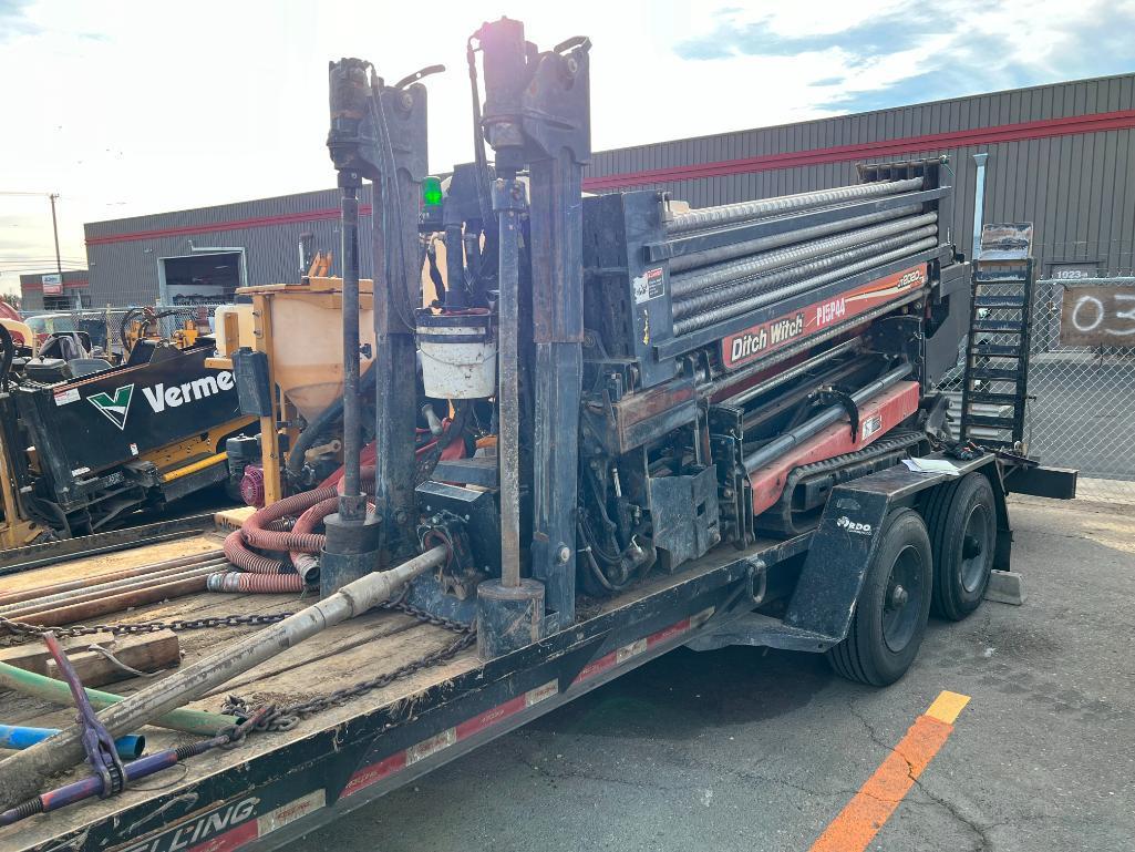2008 Ditch Witch JT2020 Mach 1 Directional Drill, 132 Hours Indicated, Approx 470' of Rod, Product