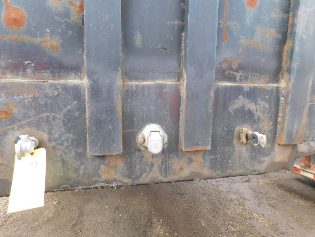 35' Scrap Gondola Trailer #G20 (NO TITLE) (LOCATED AT: 1255 Gifford Rd., Elgin, IL 60120)