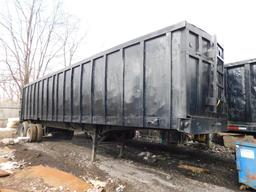 30' Scrap Gondola Trailer (NO TITLE) (LOCATED AT: 1255 Gifford Rd., Elgin, IL 60120)