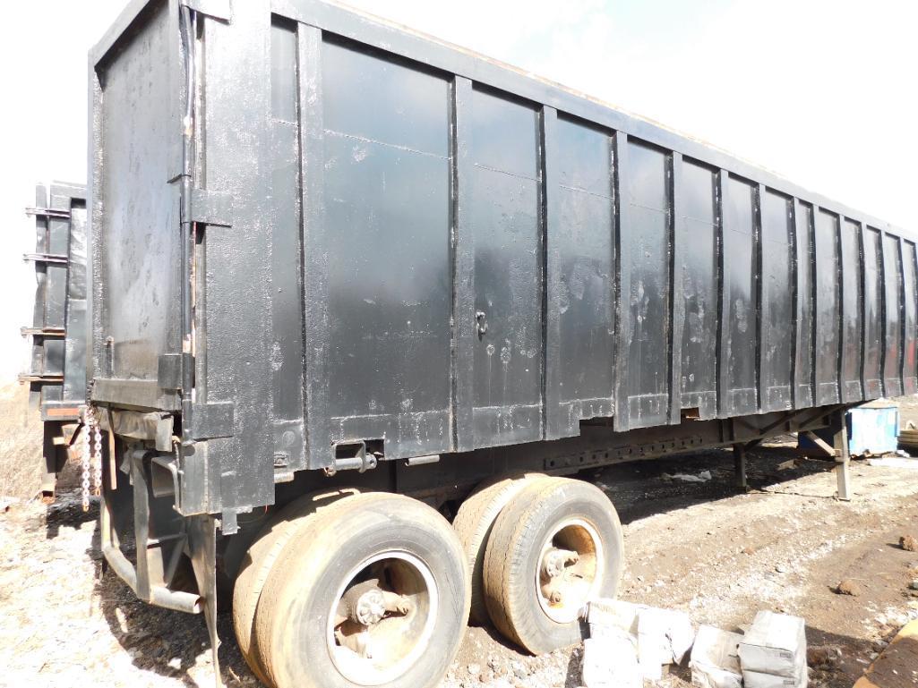 30' Scrap Gondola Trailer (NO TITLE) (LOCATED AT: 1255 Gifford Rd., Elgin, IL 60120)