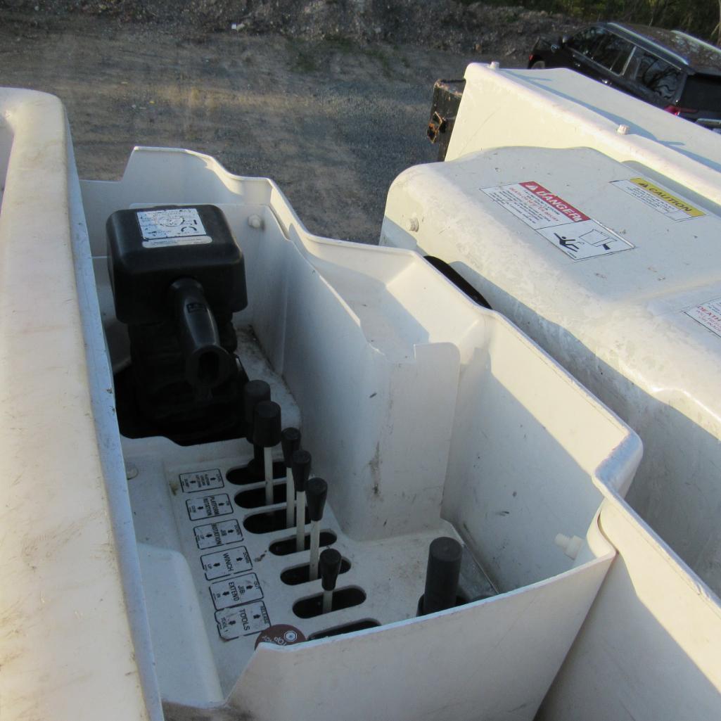 2020 Terex TC-55, 55' Rear Mounted 2-Man Bucket Aerial Boom, S/N 2200169688, Front & Rear A-Frame