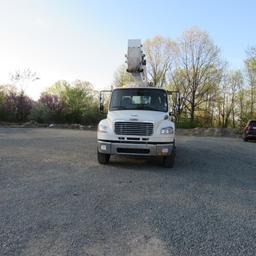 2020 Terex TC-55, 55' Rear Mounted 2-Man Bucket Aerial Boom, S/N 2200169688, Front & Rear A-Frame