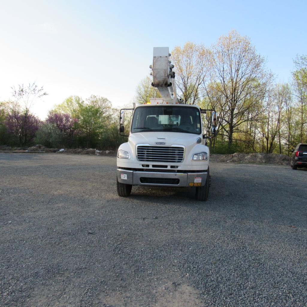 2020 Terex TC-55, 55' Rear Mounted 2-Man Bucket Aerial Boom, S/N 2200169688, Front & Rear A-Frame