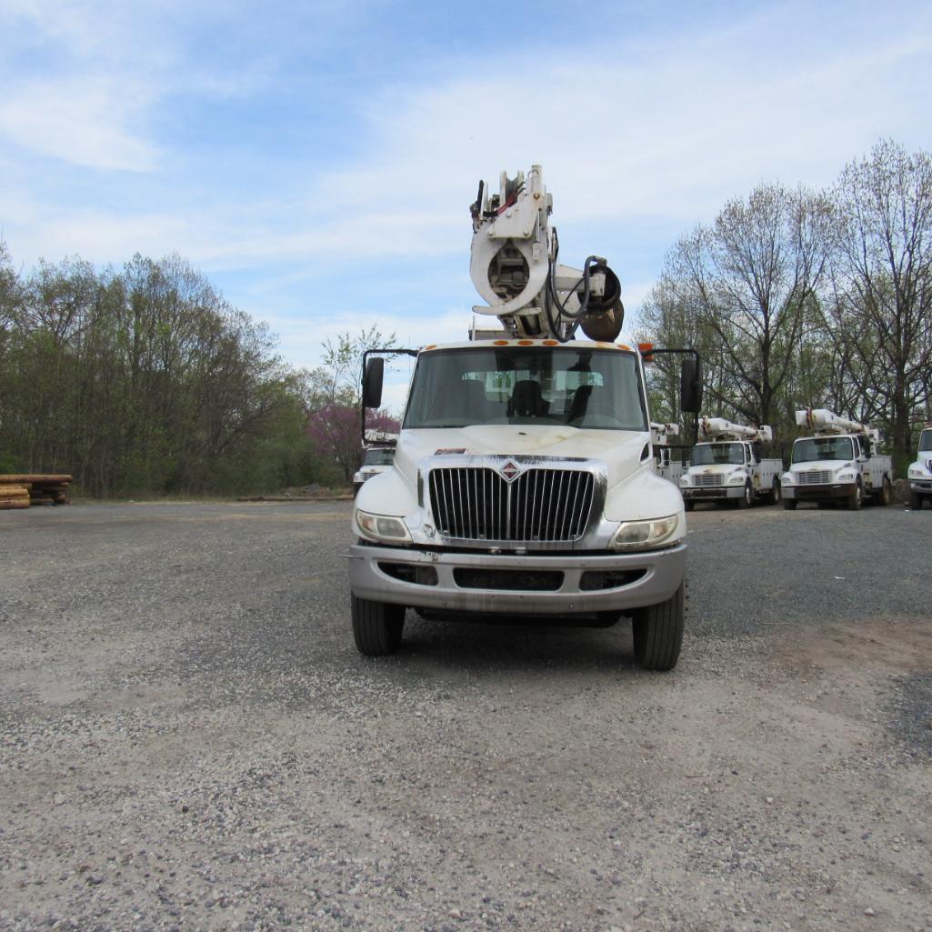 Altec DM47TR Rear Mounted Digger Derrick, S/N 0910DV4752, 12,000 Lb. Winch, 18" Auger (2010),