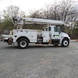 Altec DM47BTR Rear Mounted Digger Derrick, S/N 1013EB0917, 15,000 Lb. Winch, 18" Auger (2010),