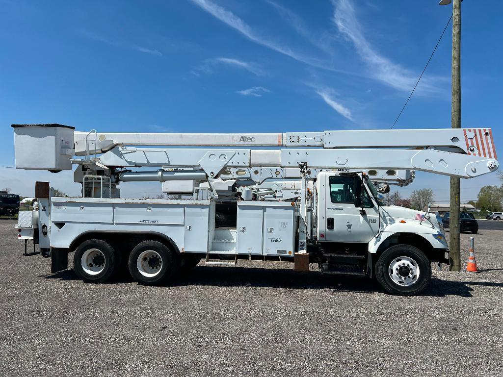 Altec A77-T 1-Man Bucket Aerial Boom, S/N: 1104CT0721, 800 Lb. Capacity, 76.5' Reach, Mounted on