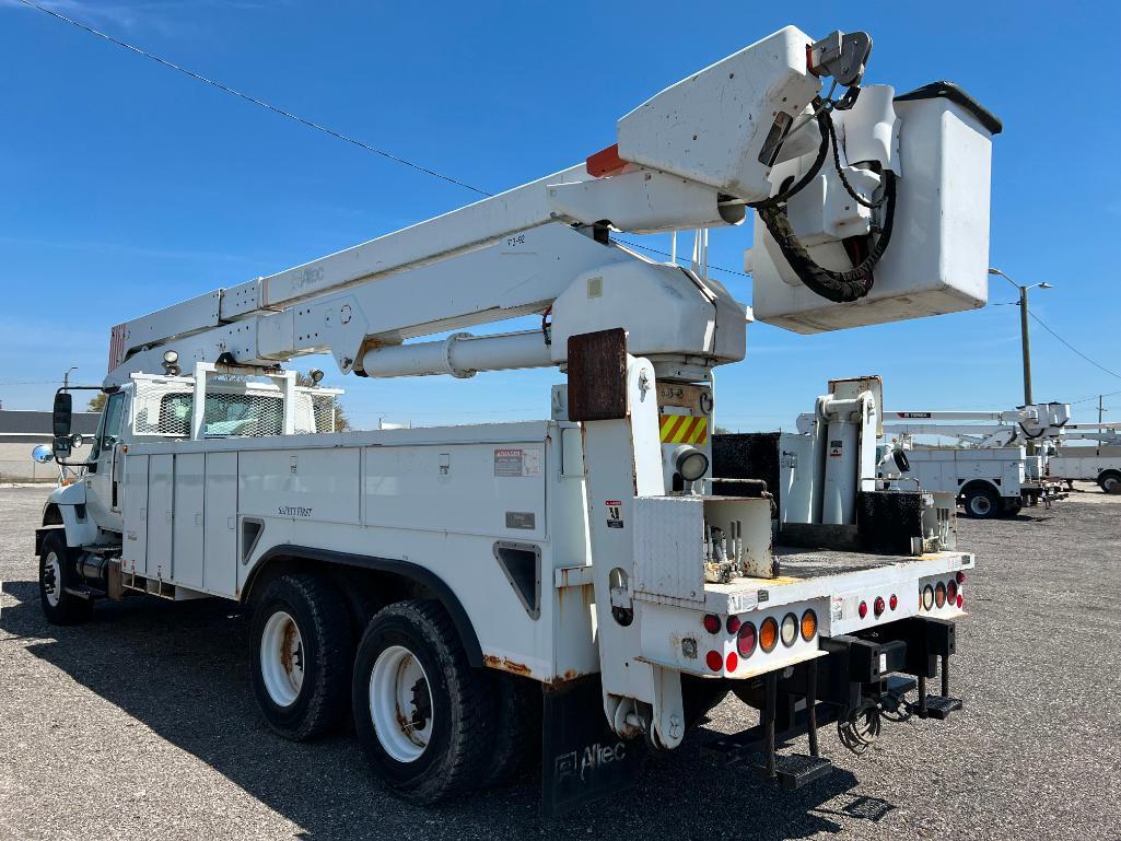 Altec A77-T 1-Man Bucket Aerial Boom, S/N: 1104CT0721, 800 Lb. Capacity, 76.5' Reach, Mounted on