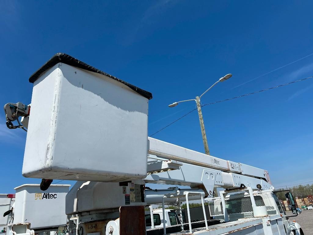 Altec A77-T 1-Man Bucket Aerial Boom, S/N: 1104CT0721, 800 Lb. Capacity, 76.5' Reach, Mounted on