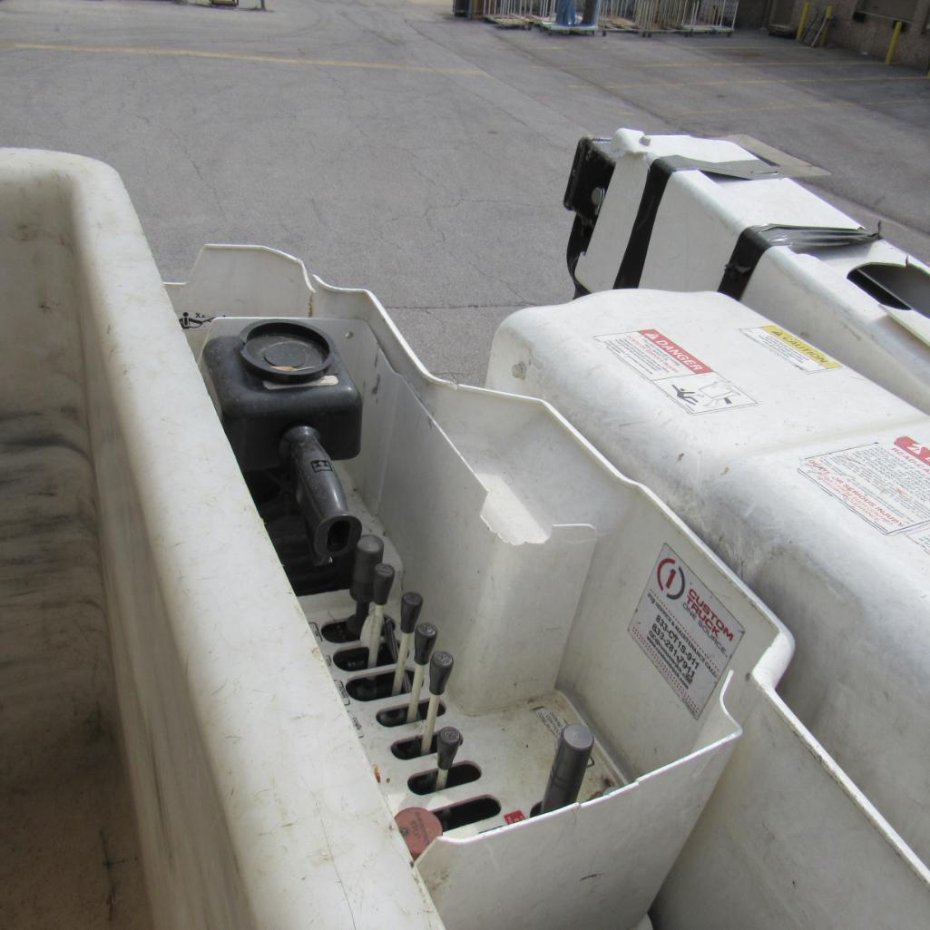 2019 Terex TC55, 55' Rear Mounted 2-Man Bucket Aerial Boom, S/N 2191269680, Front & Rear A-Frame