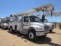 Altec Model DM47BTR Digger Derrick with Auger Attachment, S/N 0514FB1218 (2015) Mounted on