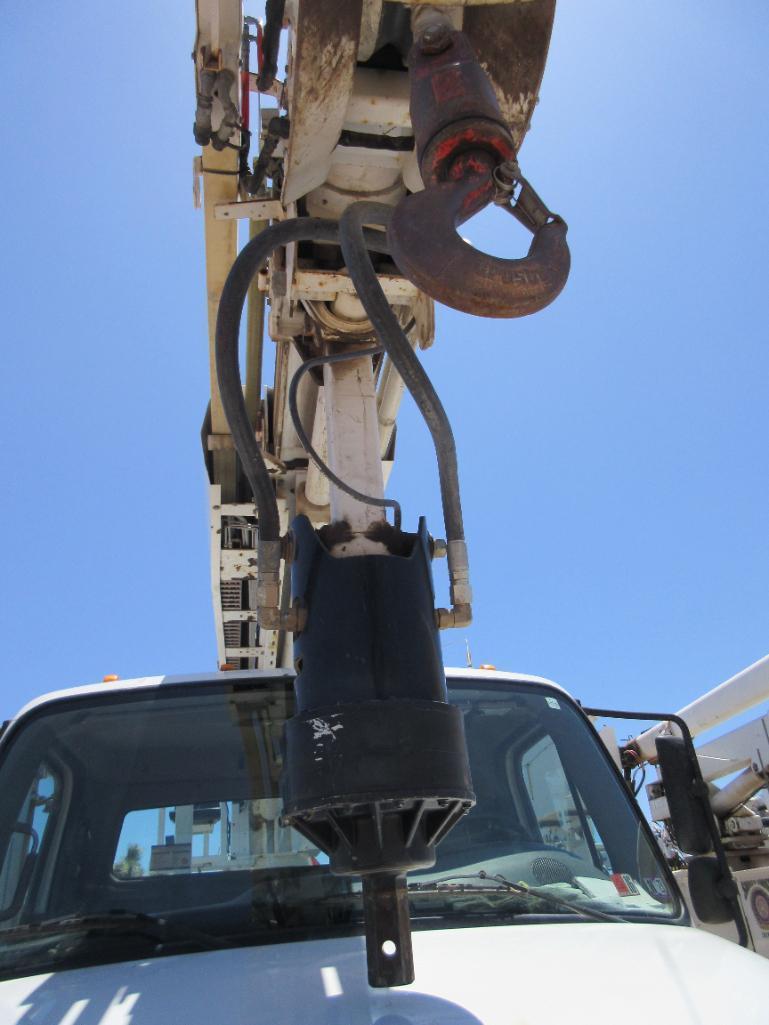 Altec Model DM47BTR Digger Derrick with Auger Attachment, S/N 0514FB1218 (2015) Mounted on