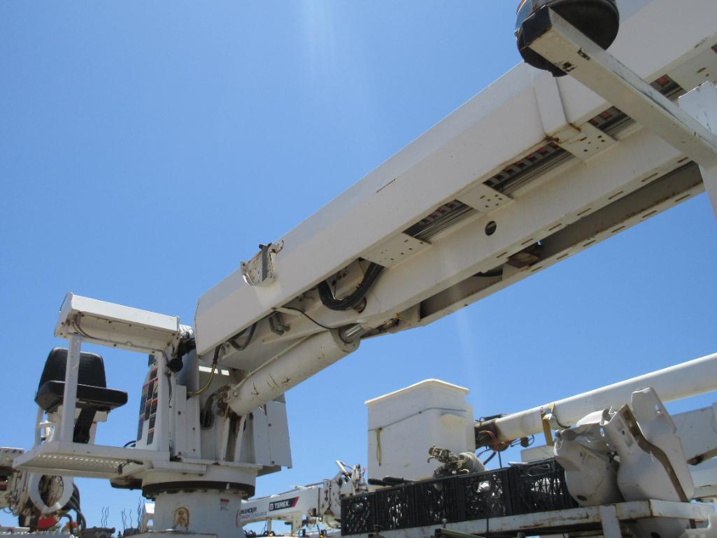 Altec Model DM47BTR Digger Derrick with Auger Attachment, S/N 0514FB1218 (2015) Mounted on