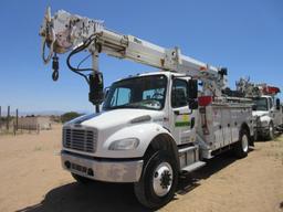Altec Model DM47BTR Digger Derrick with Auger Attachment, S/N 0514FB1218 (2015) Mounted on