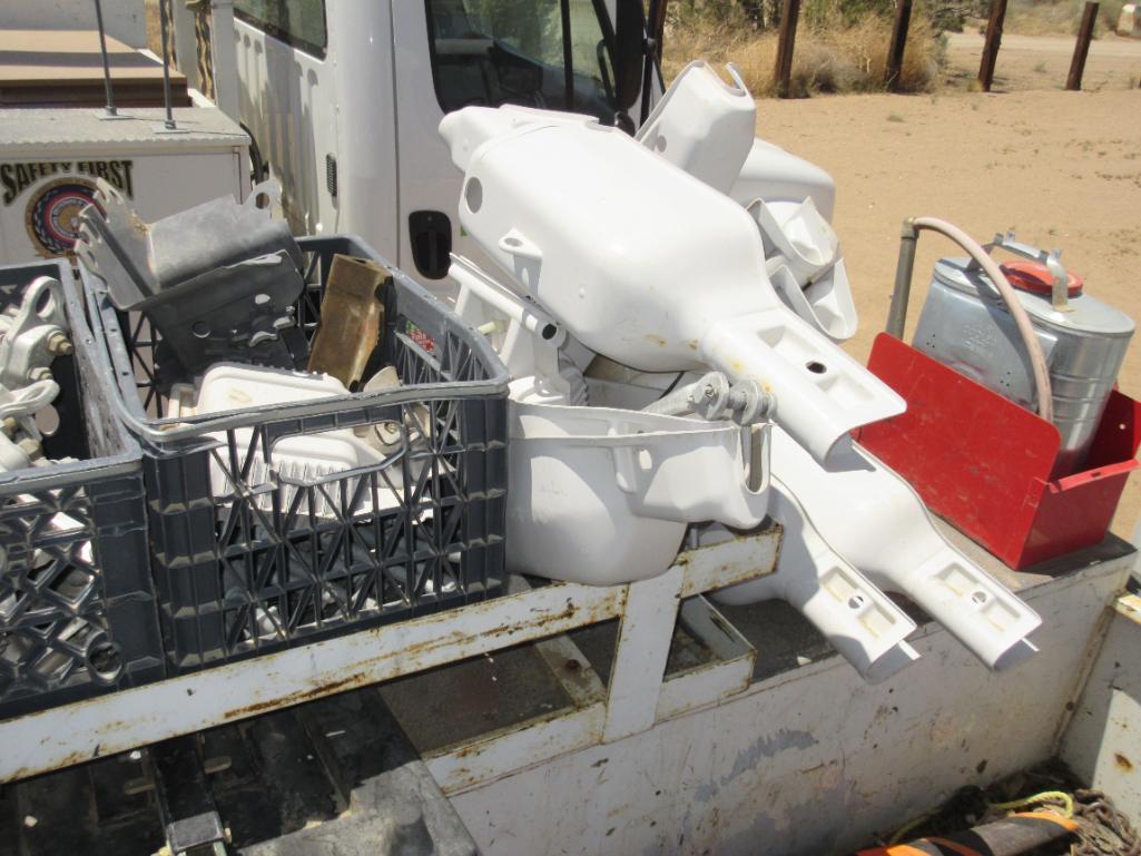 Altec Model DM47BTR Digger Derrick with Auger Attachment, S/N 0514FB1218 (2015) Mounted on
