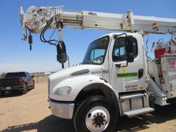 Altec Model DM47BTR Digger Derrick with Auger Attachment, S/N 0514FB1218 (2015) Mounted on