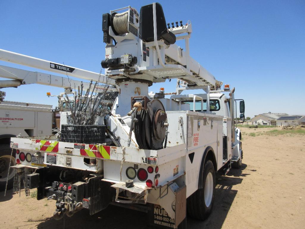 Altec Model DM47BTR Digger Derrick with Auger Attachment, S/N 0514FB1218 (2015) Mounted on