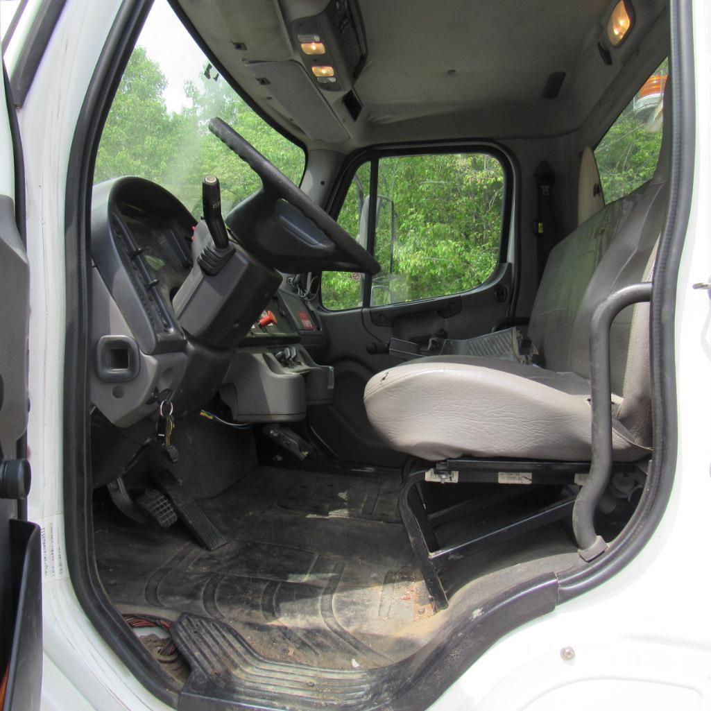 Altec 55' Rear Mounted 2-Man Bucket Aerial Boom, Front & Rear A-Frame Outriggers, Mounted on