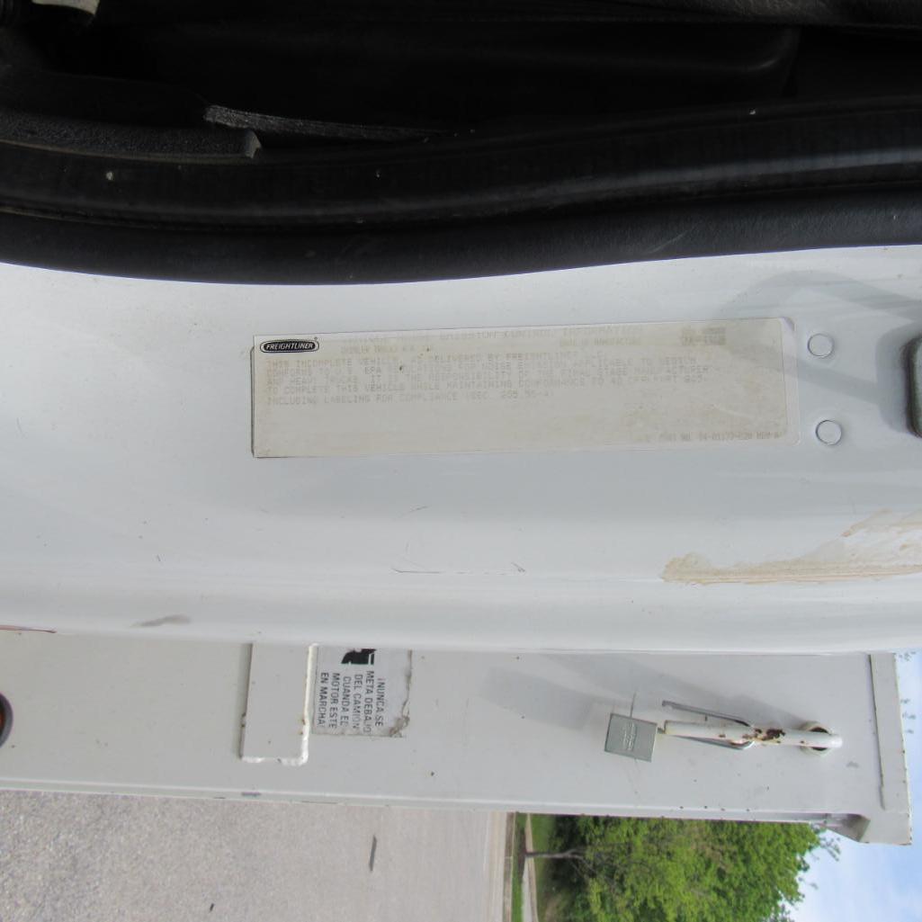 Altec 55' Rear Mounted 2-Man Bucket Aerial Boom, Front & Rear A-Frame Outriggers, Mounted on