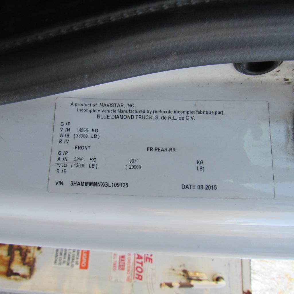 Altec AAFFP, 55' Rear Mounted Bucket 2-Man Aerial Boom, S/N 9736480655, Front & Rear A-Frame