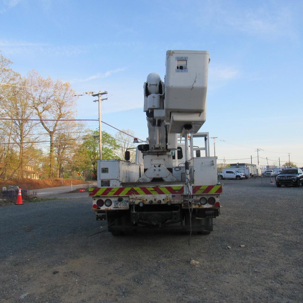 Altec AAFFP, 55' Rear Mounted Bucket 2-Man Aerial Boom, S/N 9736480655, Front & Rear A-Frame