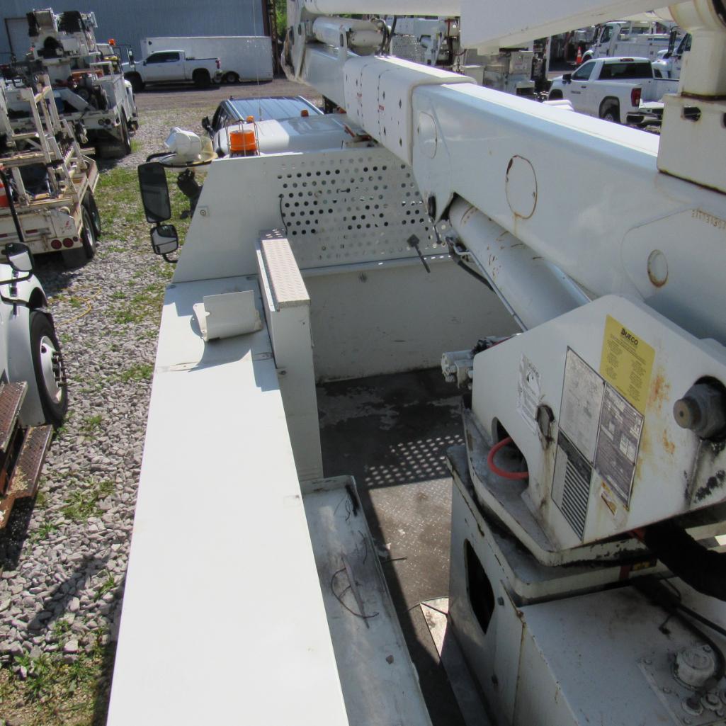 Terex Hi-Ranger HR52M, 52' Rear Mounted Bucket Truck, S/N 2110343947, 1-Man Bucket, Front & Rear