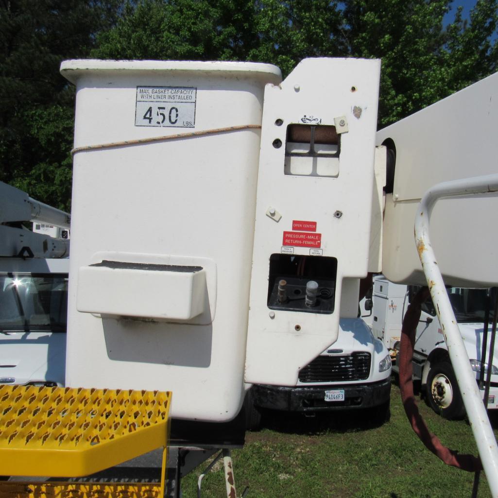 Terex Hi-Ranger HR52M, 52' Rear Mounted Bucket Truck, S/N 2110343947, 1-Man Bucket, Front & Rear